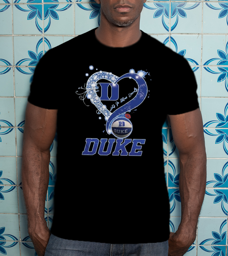 Diamond Heart Let’s Go Duke Blue Devils 2025 T-Shirt