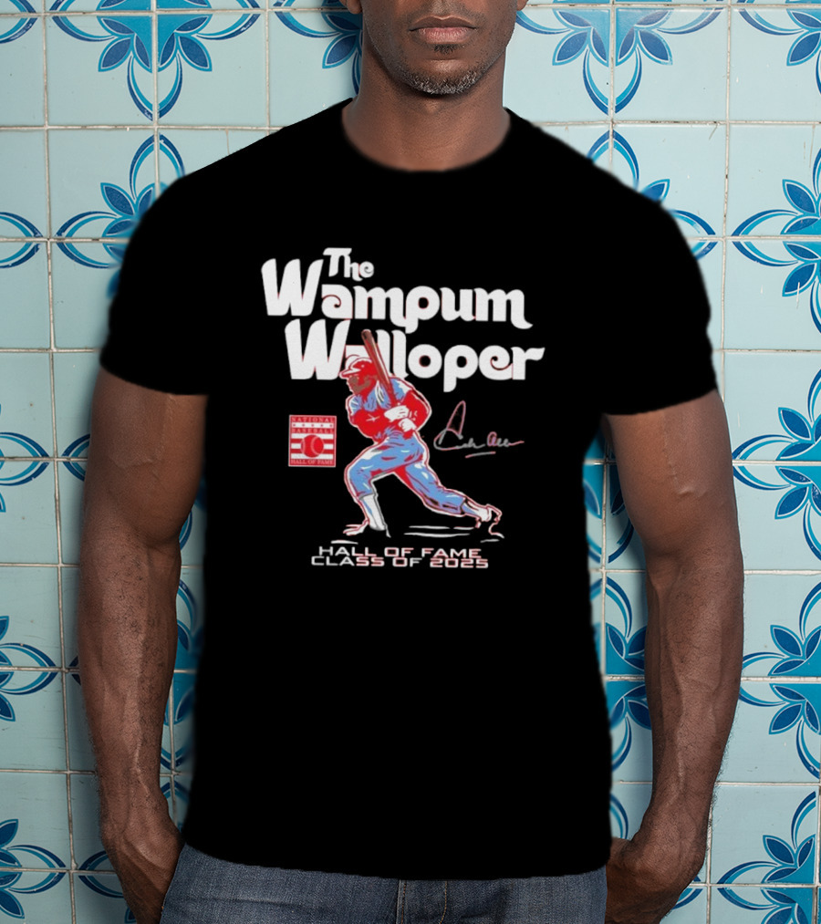 Dick Allen The Wampum Walloper Hall Of Fame Class Of 2025 T-Shirt