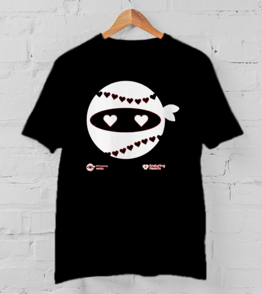 Enduring Hearts Pitching Ninja T-Shirt