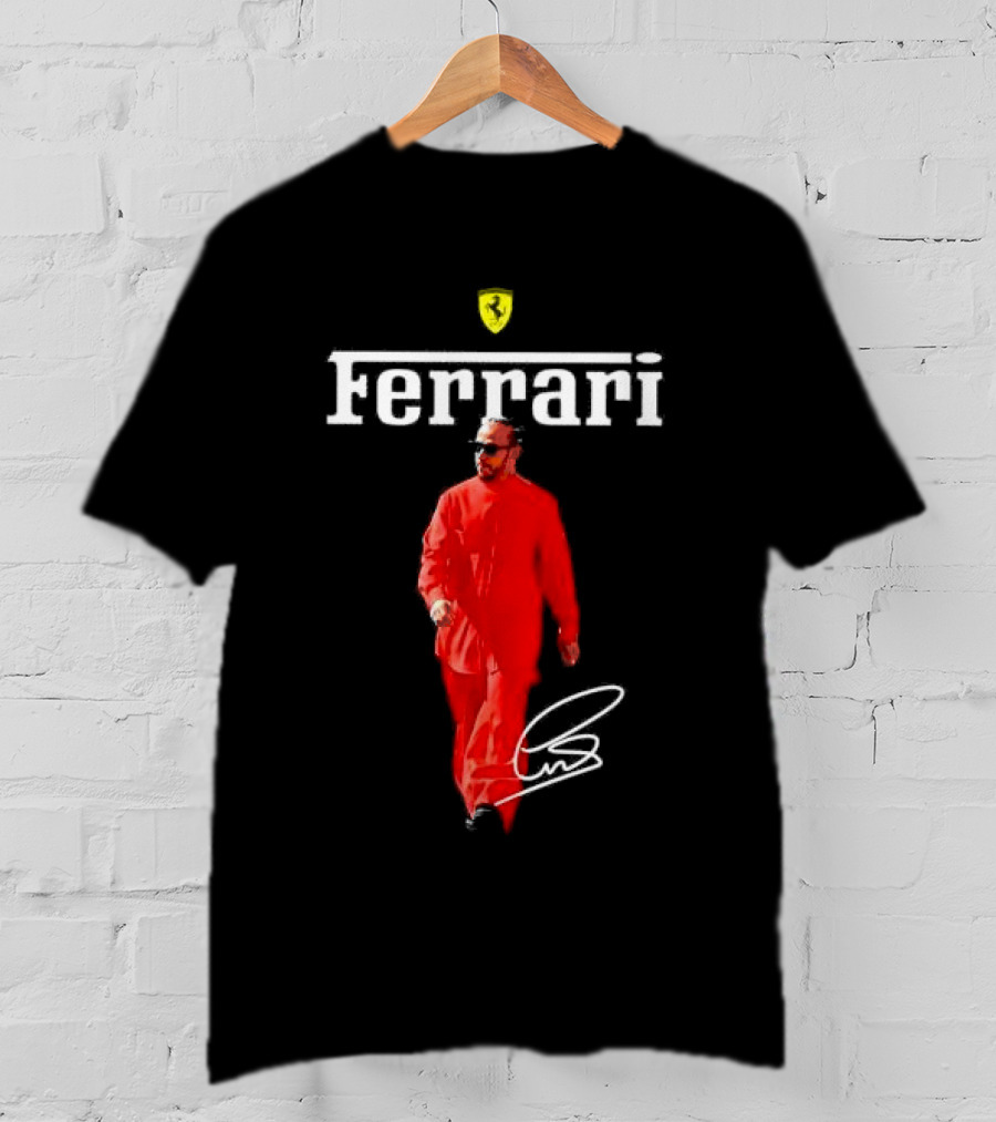 Ferrari Lewis Hamilton Signature T-Shirt