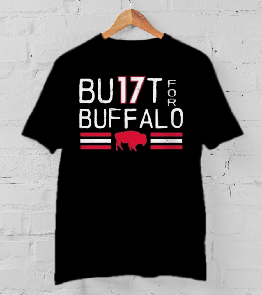 Eric Wood Wearing Bu17t For Buffalo Built For Buffalo T-Shirt