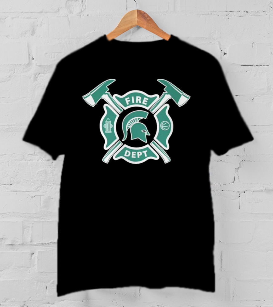 Fire Dept X Michigan State Spartans T-Shirt
