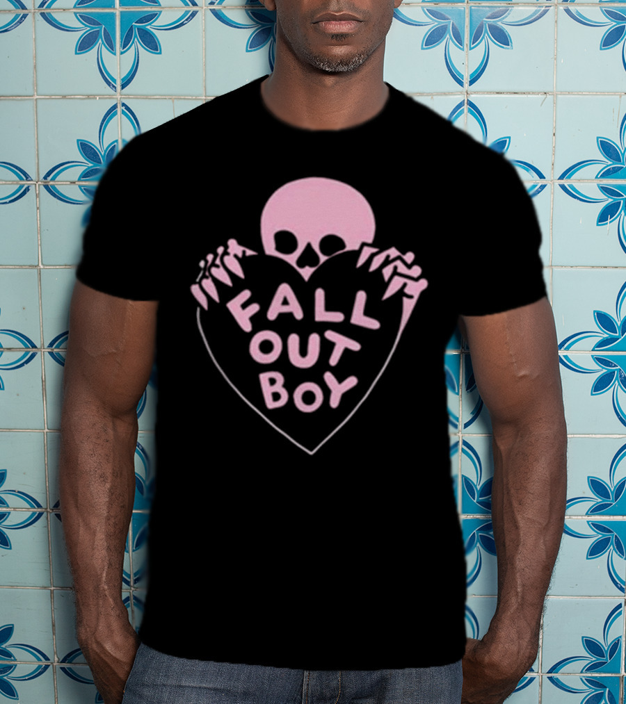 Falloutboy Skeleton Heart T-Shirt