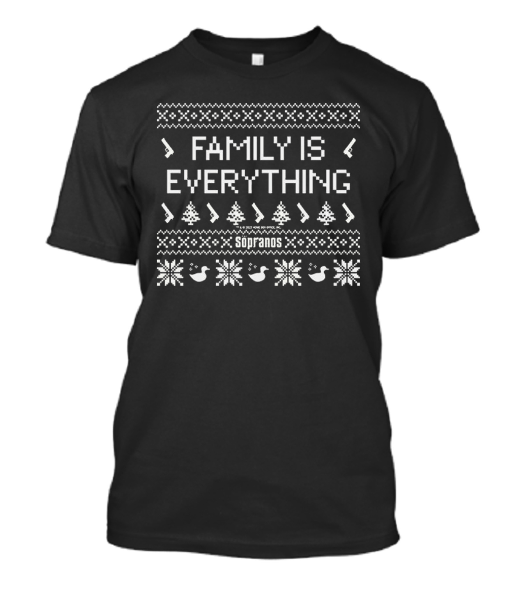 Family Is Everything Ugly Christmas T-Shirt