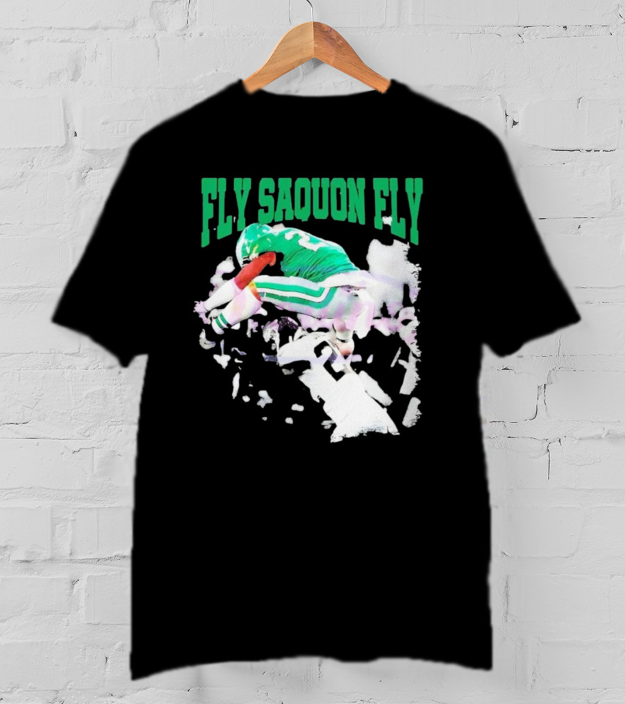 Fly Squon Fly Philadelphia Football Player T-Shirt