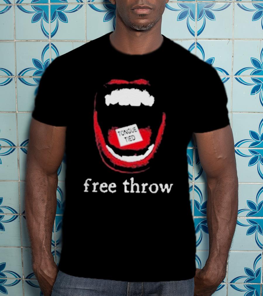 Free Throw Tongue Tied T-Shirt