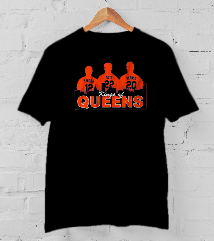 Francisco Lindor, Juan Soto, & Pete Alonso Kings Of Queens T-Shirt