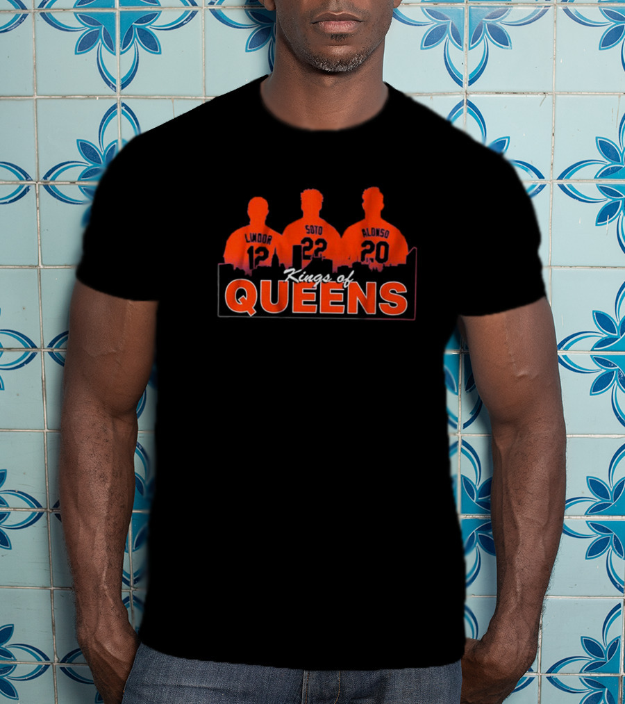Francisco Lindor, Juan Soto, & Pete Alonso Kings Of Queens T-Shirt