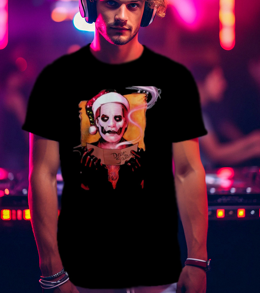 Ghost Dear Satan Christmas T-Shirt