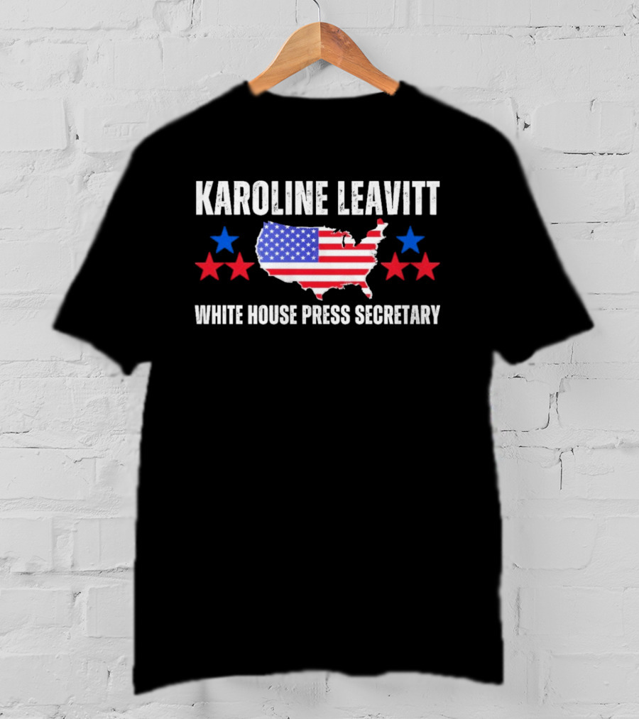 Funny Karoline Caroline Leavitt White House Press Secretary T-Shirt