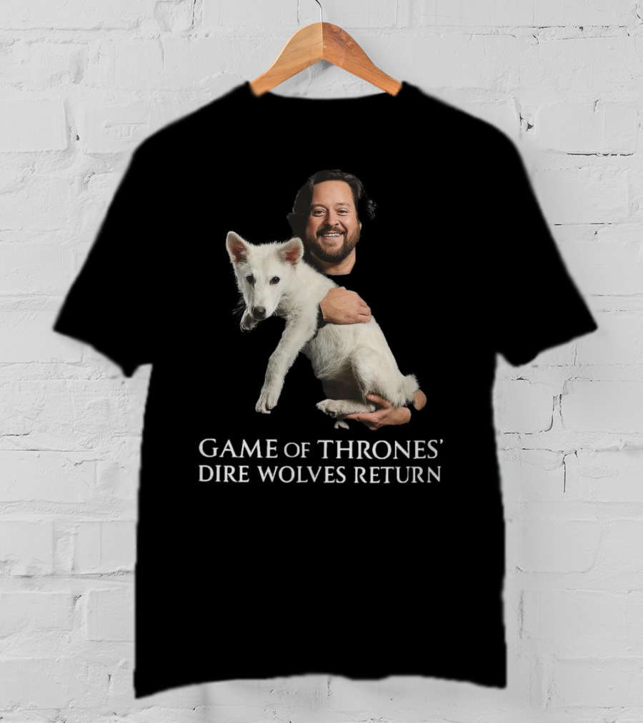 Game Of Thrones’ Dire Wolves Return Special T-Shirt