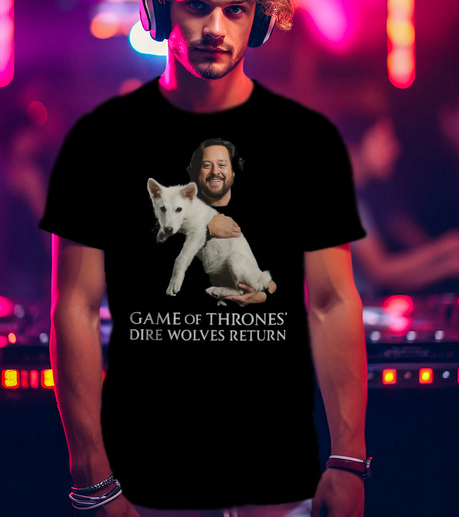 Game Of Thrones’ Dire Wolves Return Special T-Shirt