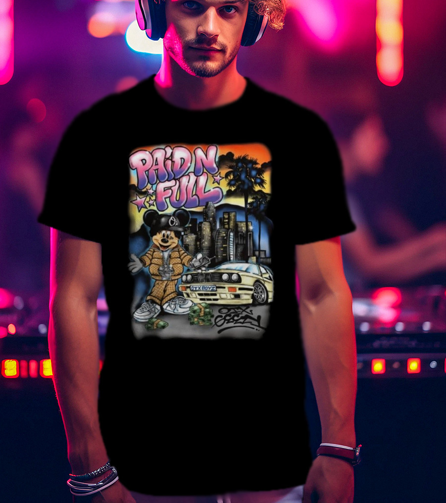 Geezyworld Official Paid N Full T-Shirt