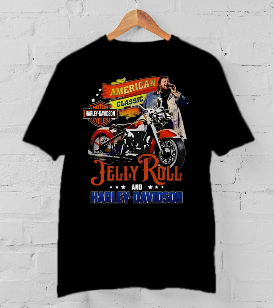 Harley Davidson – Jelly Roll American Classic Signature T-Shirt