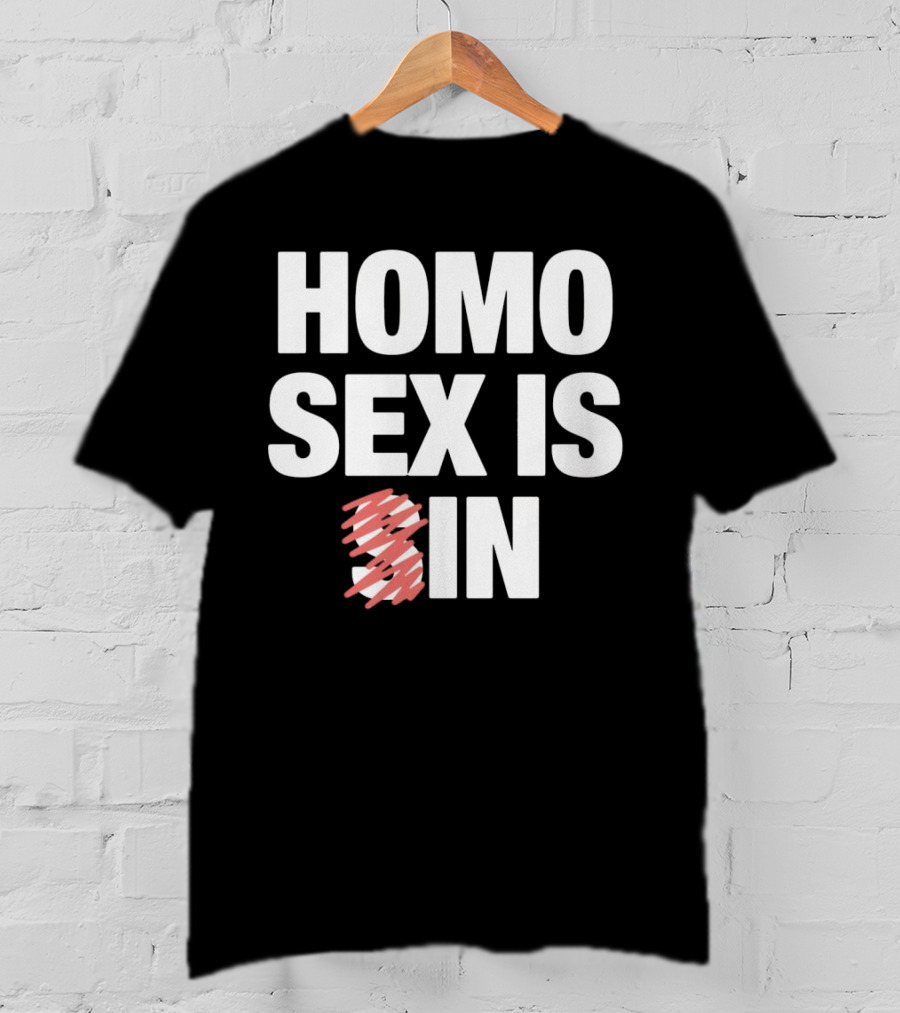 Homo Sex Is In T-Shirt