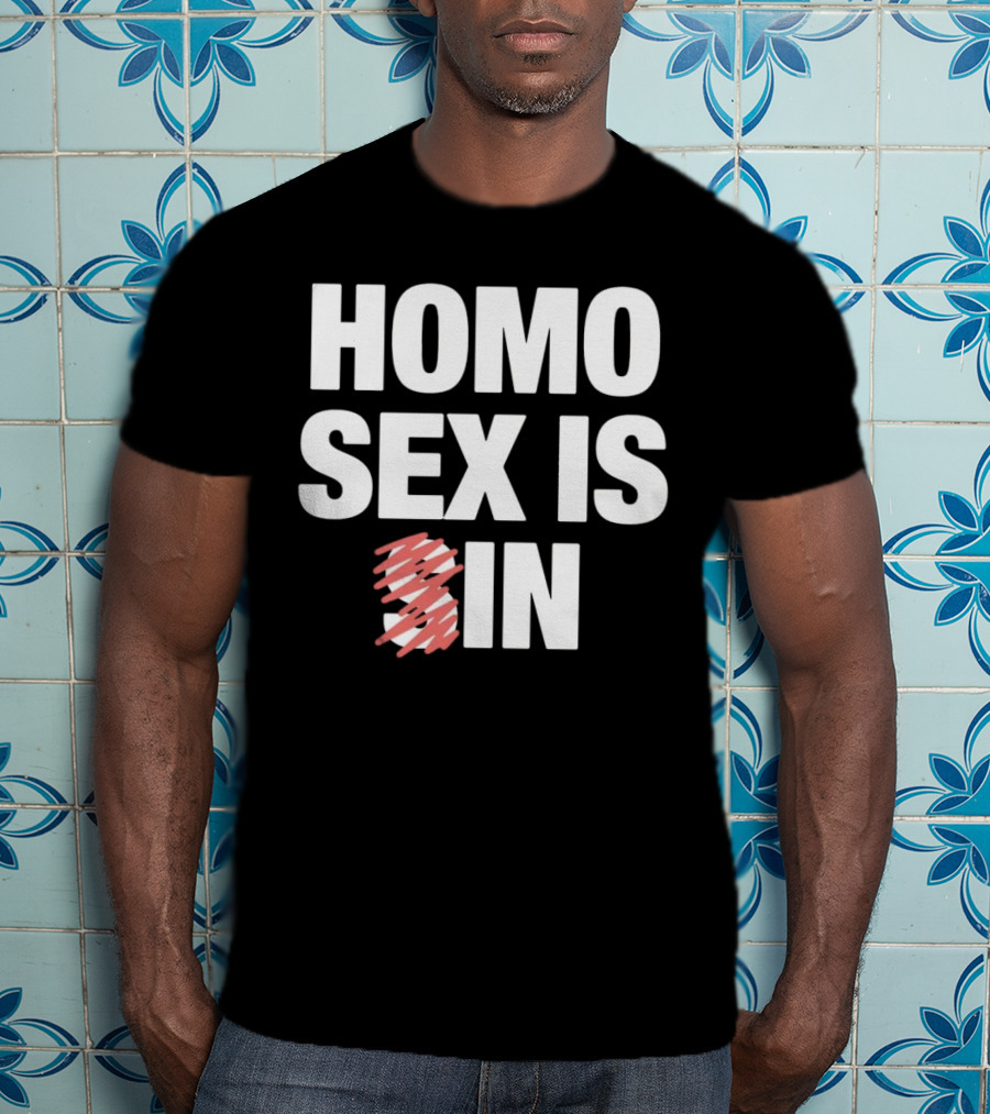 Homo Sex Is In T-Shirt