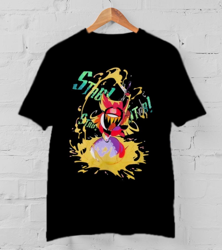 Hazbin Hotel Niffty Gold Glitter T-Shirt