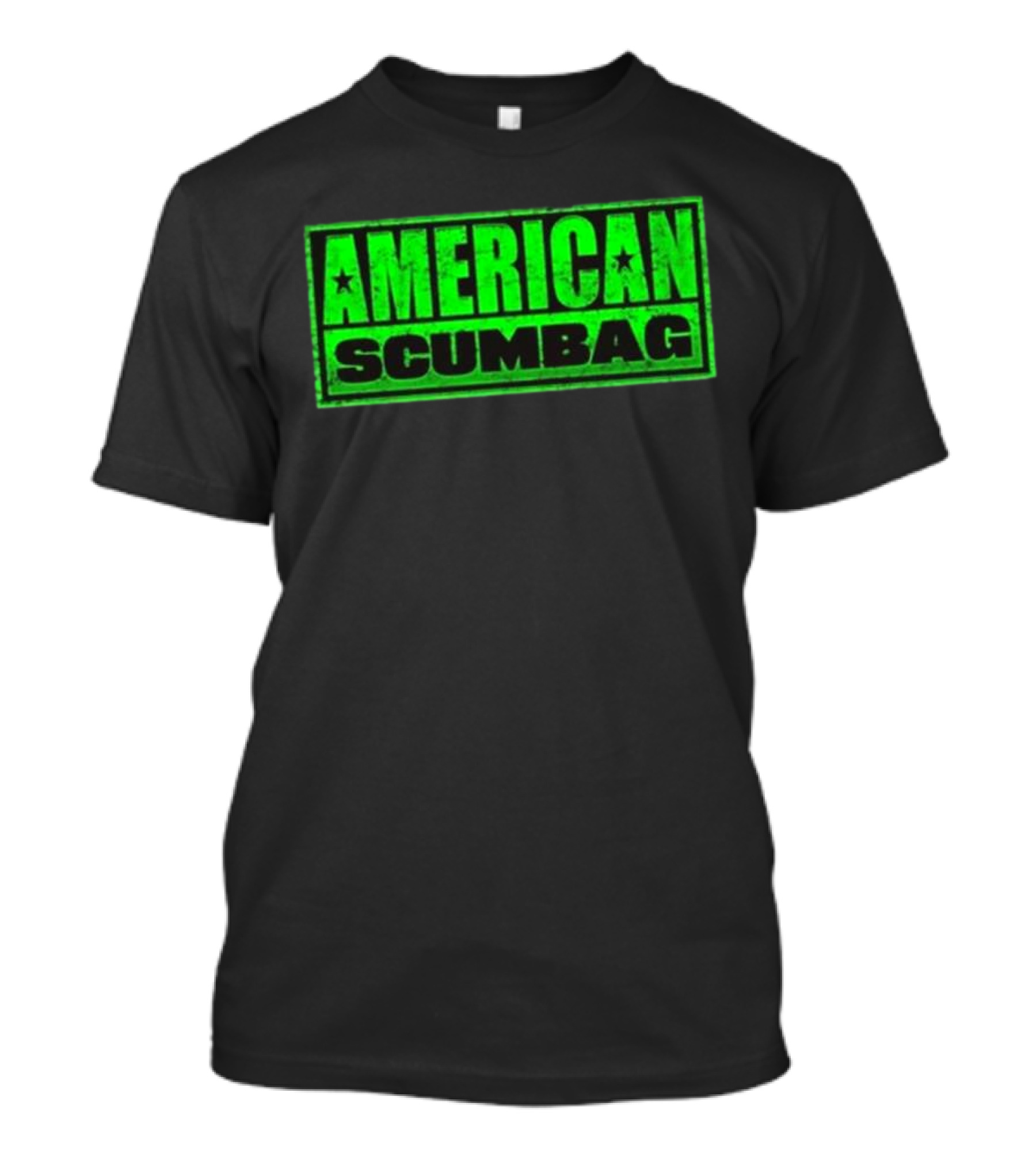 Hazheart American Scumbag Logo T-Shirt