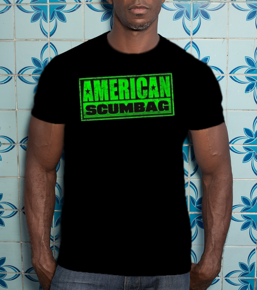 Hazheart American Scumbag Logo T-Shirt