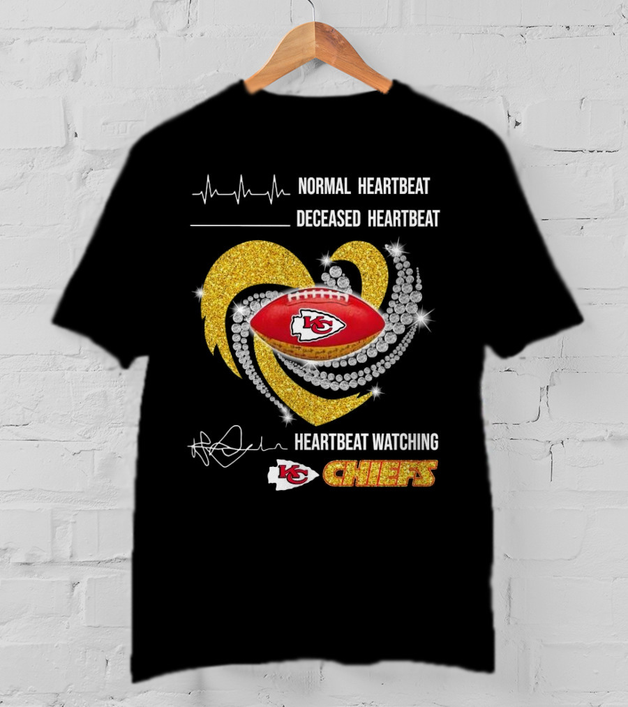 Heartbeat Ing Kansas City Chiefs 2025 T-Shirt