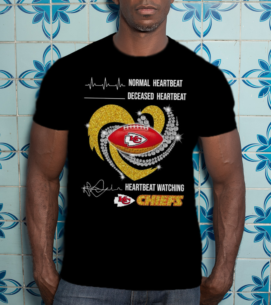 Heartbeat Ing Kansas City Chiefs 2025 T-Shirt