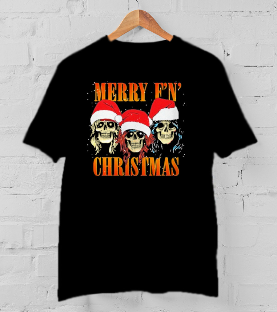 Guns N’ Roses Merry F’N’ Christmas T-Shirt