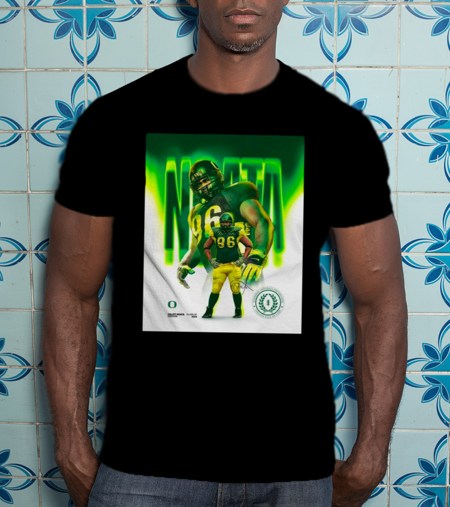 Haloti Ngata Oregon Ducks Football Inducted Into The College Football Hall Of Fame Of The Class Of 2025 T-Shirt