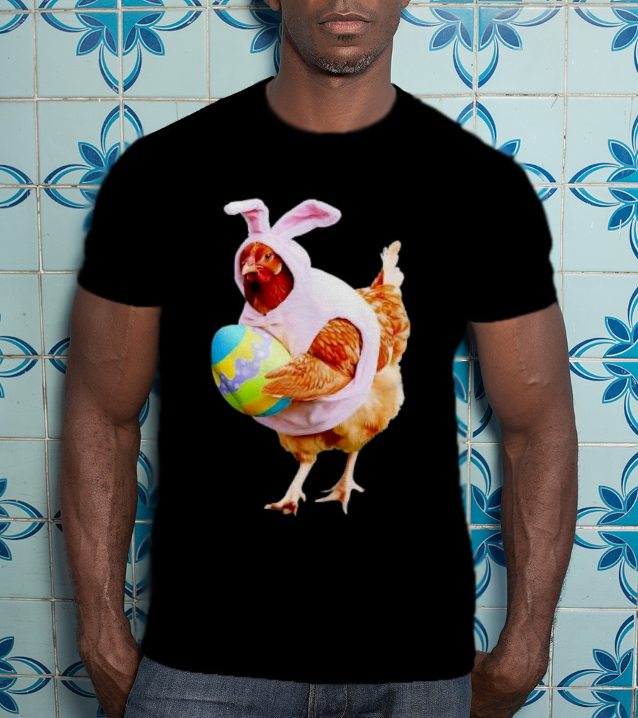 Happy Easter Chicken Bunnies T-Shirt