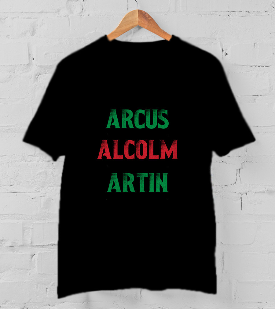 Marcus Malcolm Martin Mandela T-Shirt