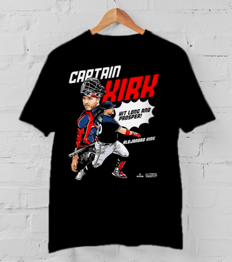 Alejandro Kirk Captain Kirk Hit Long And Prosper T-Shirt
