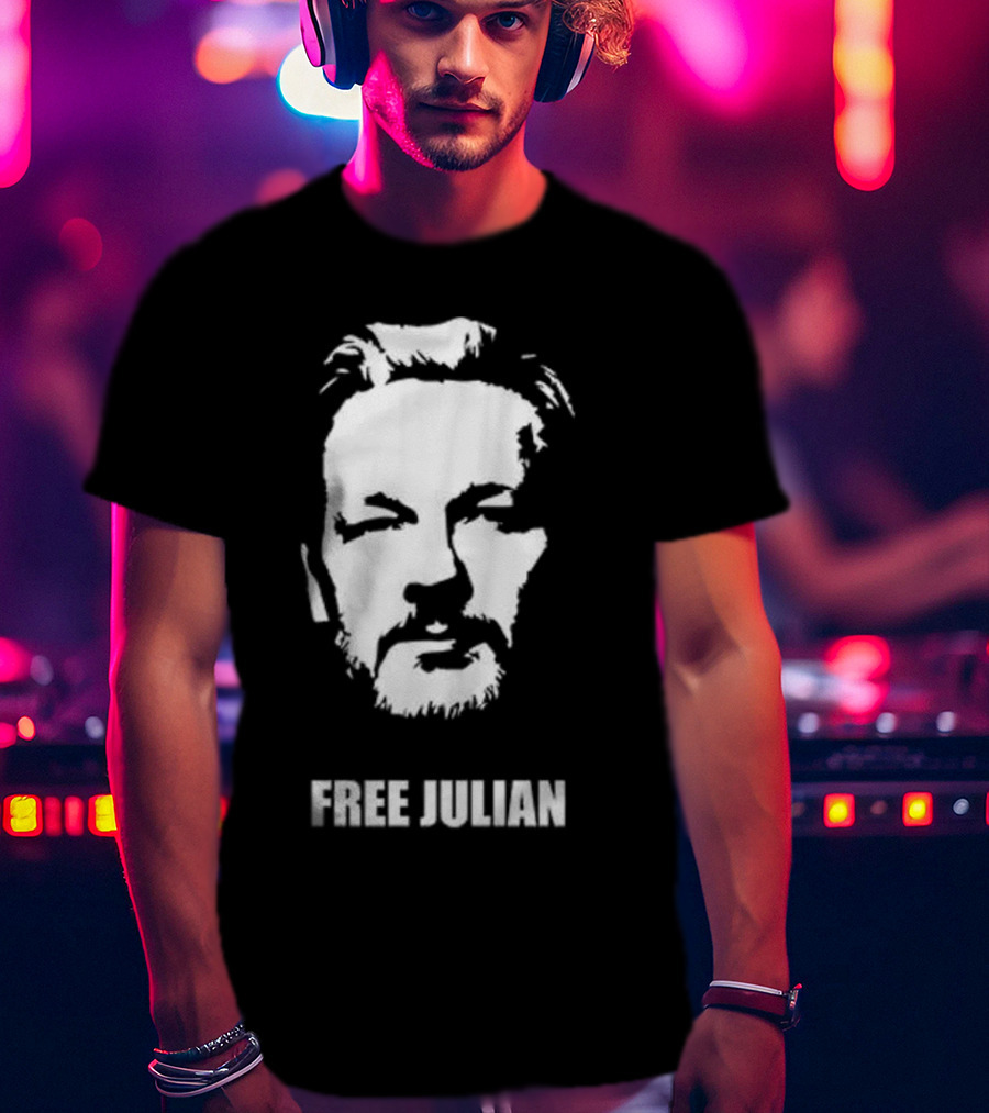 Free Julian Assange T-Shirt
