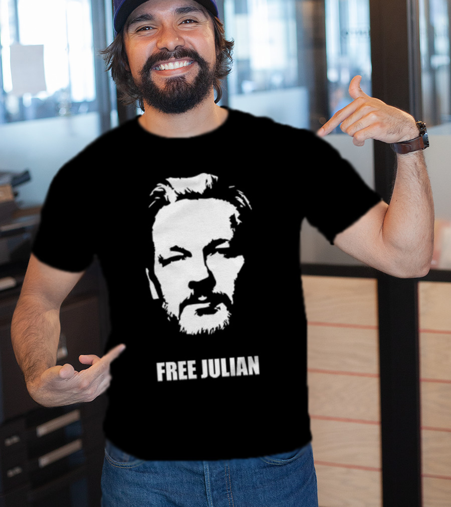 Free Julian Assange T-Shirt