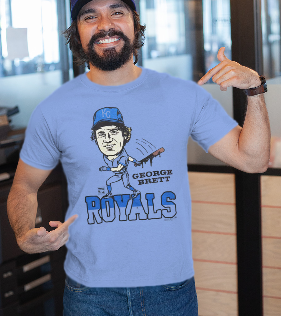 George Brett KC Royals Baseball T-Shirt