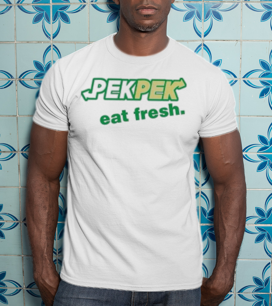 Lagula Beach Pek Pek Eat Fresh T-Shirt