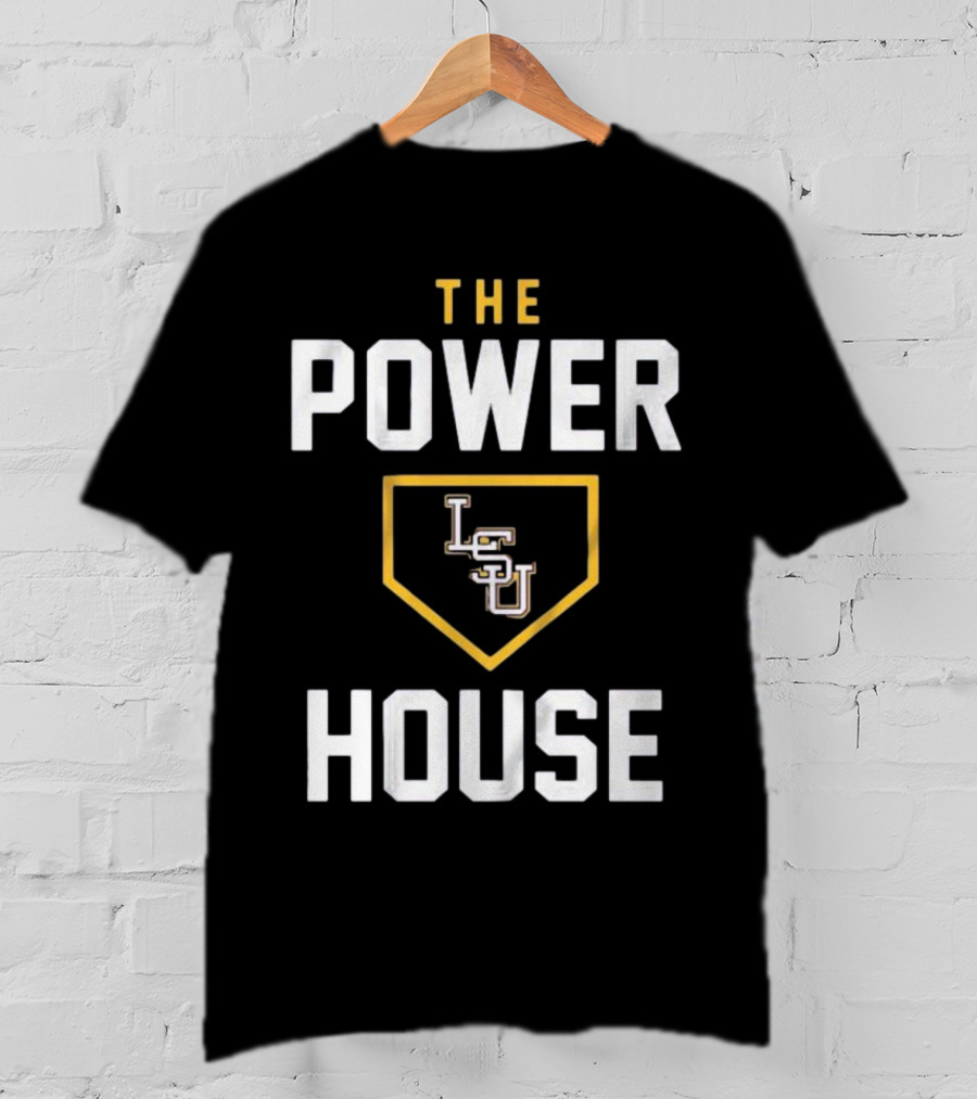 LSU Tigers The Powerhouse Baseball T-Shirt