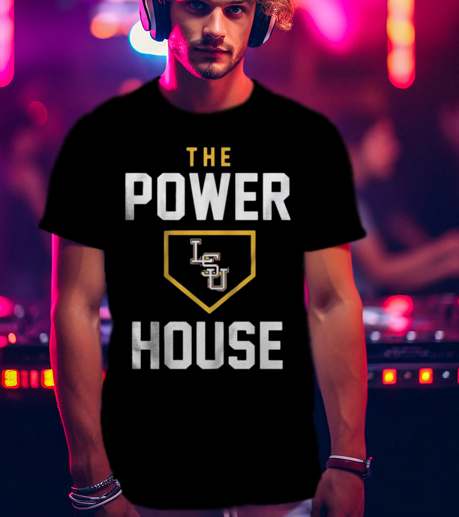 LSU Tigers The Powerhouse Baseball T-Shirt