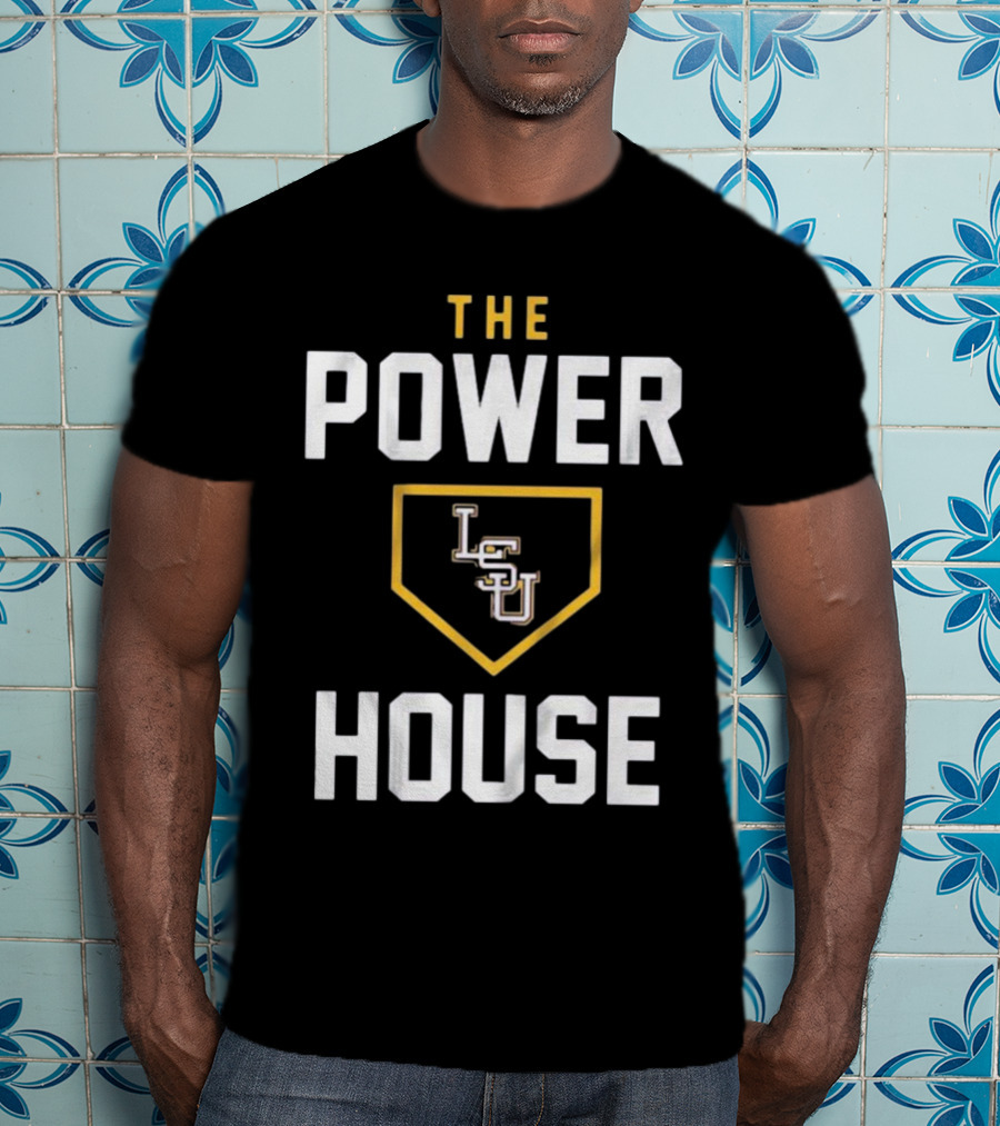 LSU Tigers The Powerhouse Baseball T-Shirt