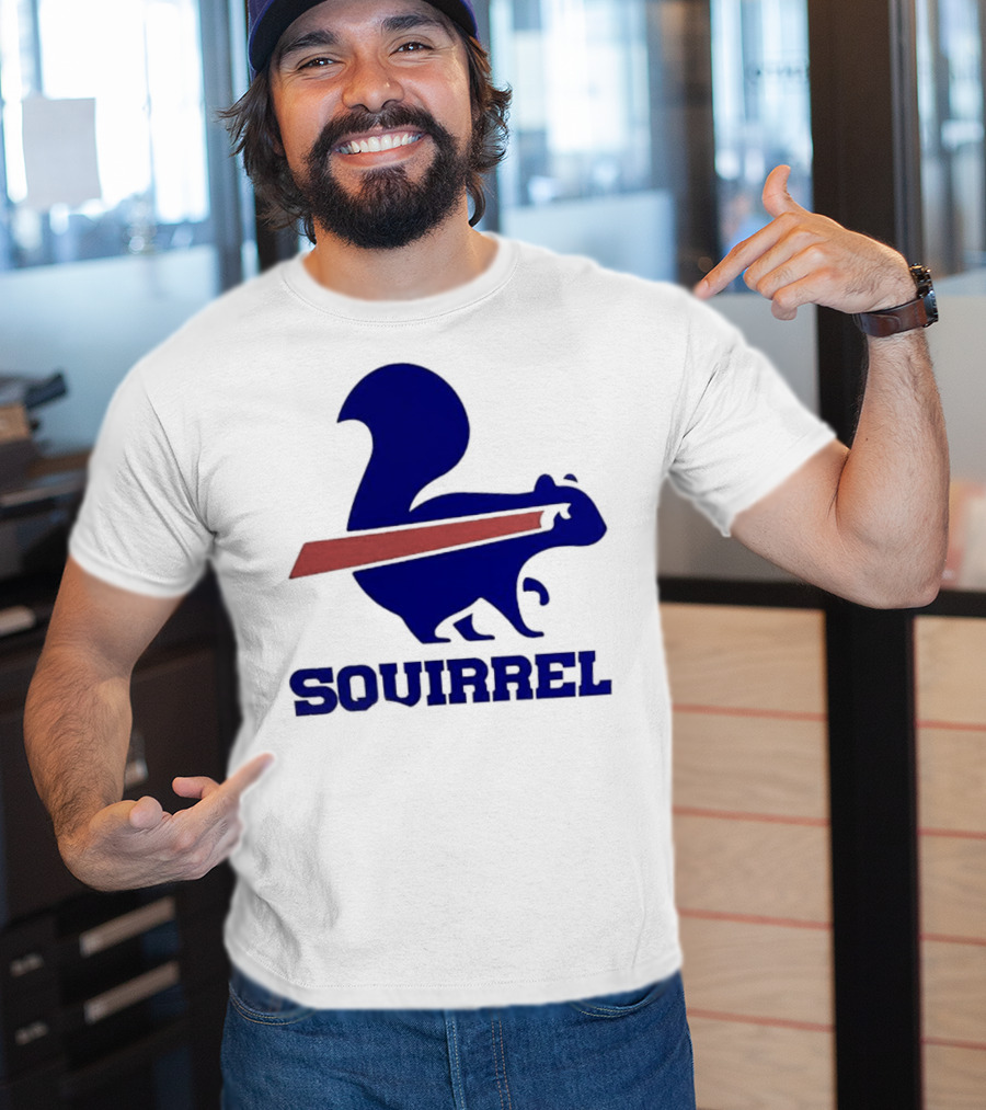 Buffalo Bills Squirrel Winters Squirrel T-Shirt