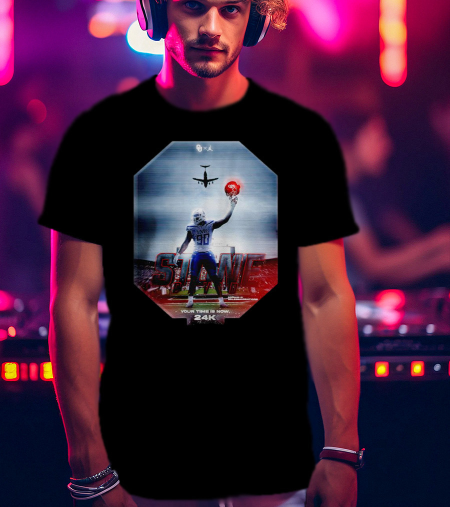 Oklahoma Sooners Stand Tall Your Time Is Now 24K T-Shirt
