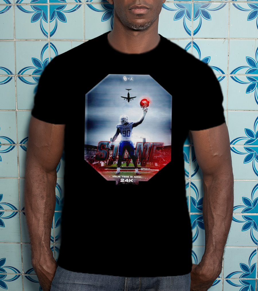 Oklahoma Sooners Stand Tall Your Time Is Now 24K T-Shirt