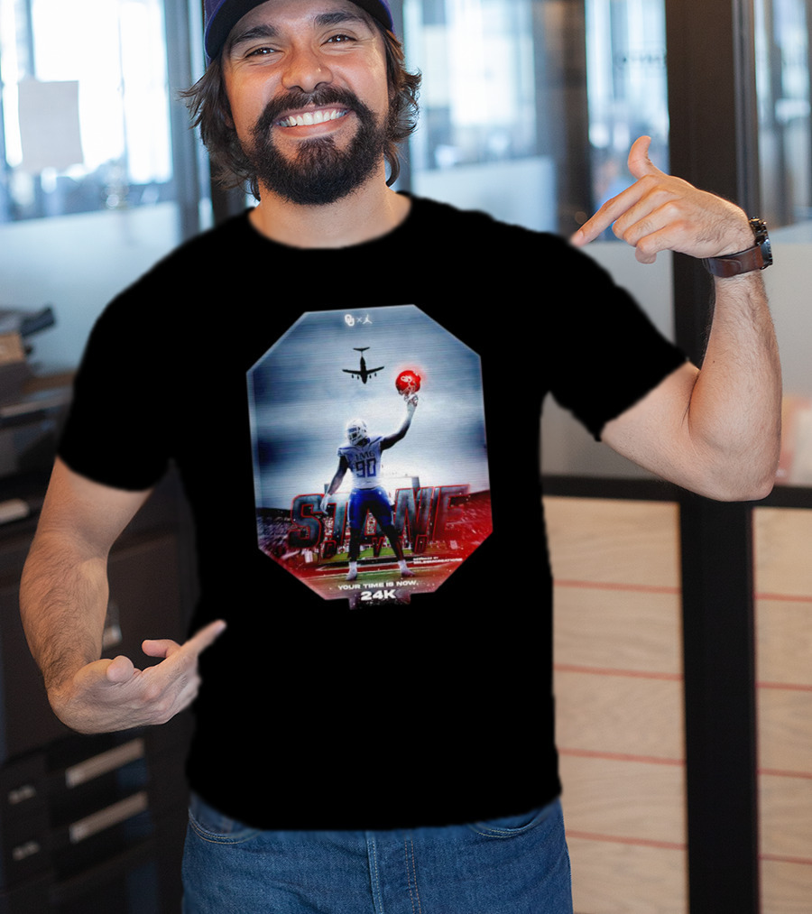 Oklahoma Sooners Stand Tall Your Time Is Now 24K T-Shirt