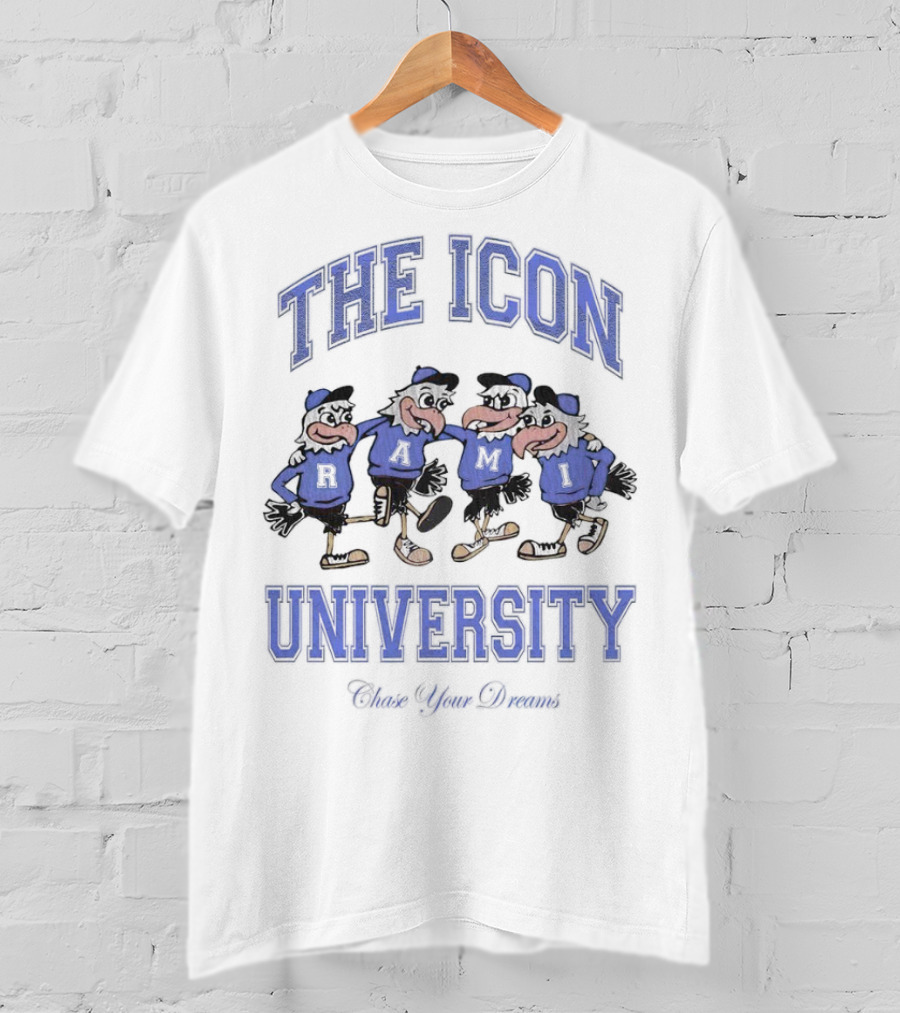 THE ICON UNIVERSITY RAMI Chase Your Dreams T-Shirt