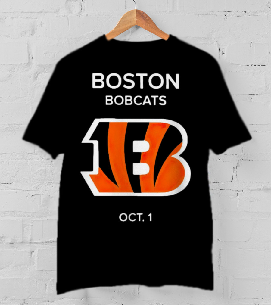 Boston Bobcats Oct. 1 Bengals T-Shirt