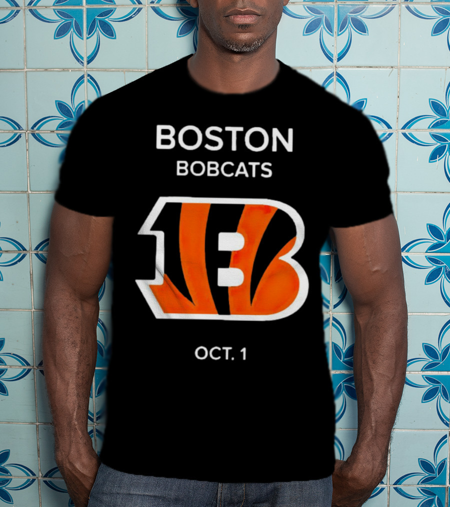 Boston Bobcats Oct. 1 Bengals T-Shirt