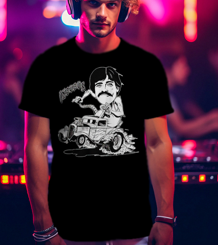 Incubus Chuck Drive Hold The Wheel And Drive Racecar T-Shirt