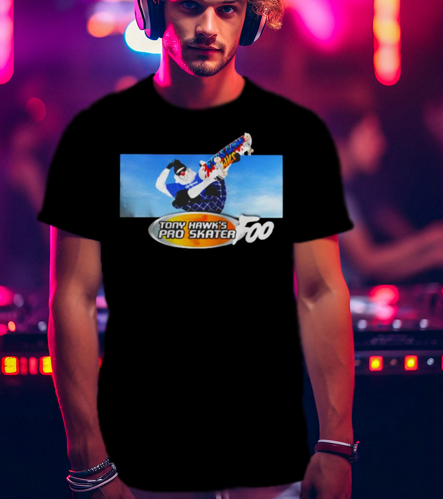 Tony Hawk's Pro Skater Foo Skateboard Tricks T-Shirt