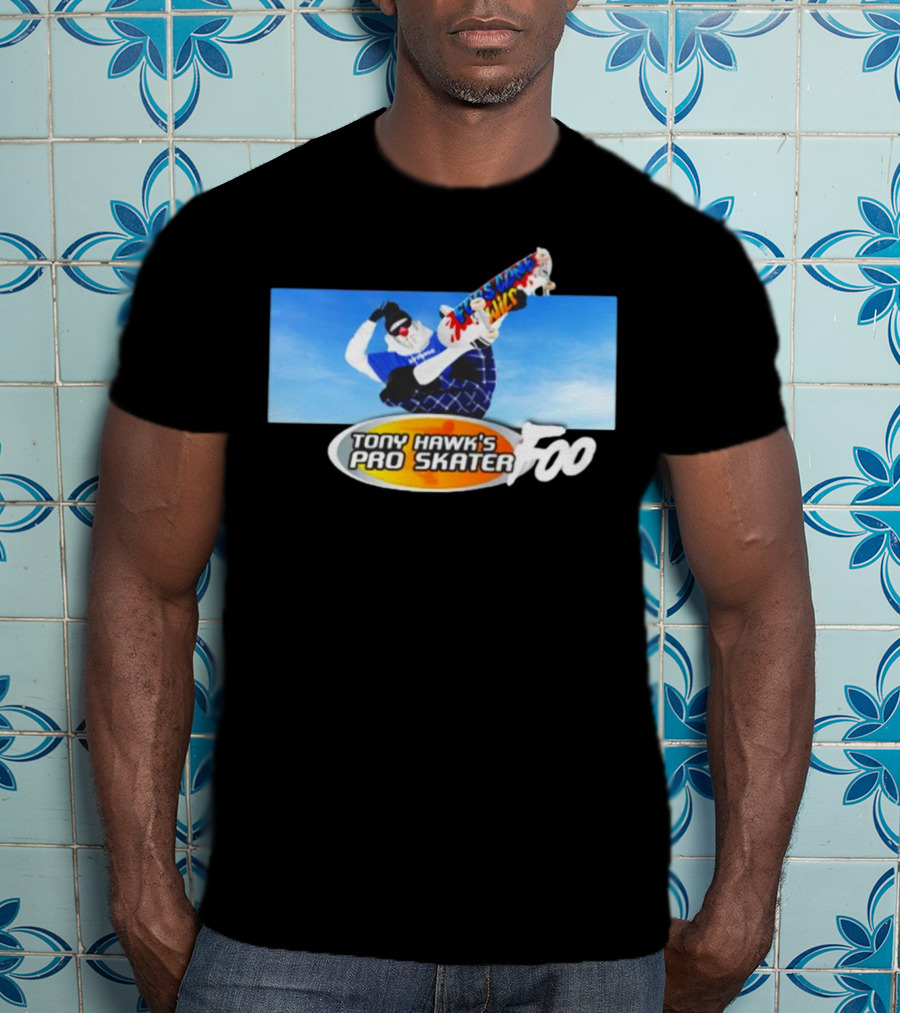 Tony Hawk's Pro Skater Foo Skateboard Tricks T-Shirt