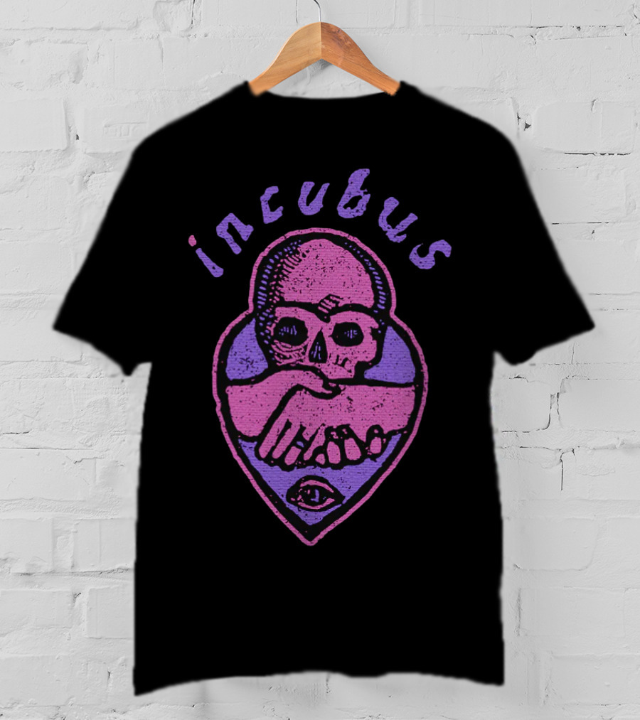 Incubus Skull Handshake T-Shirt