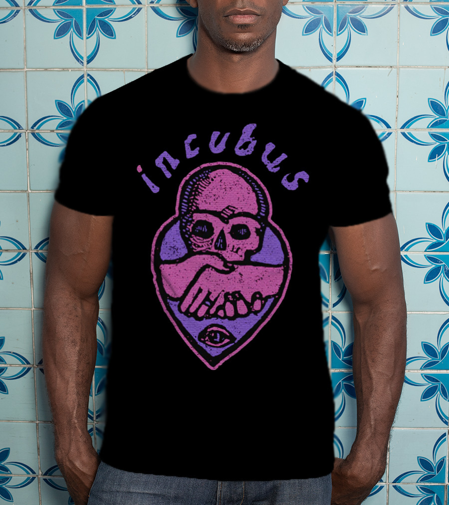 Incubus Skull Handshake T-Shirt