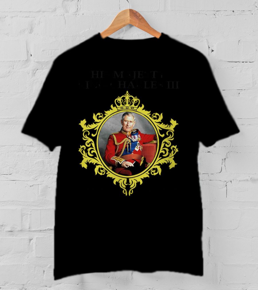His Majesty King Charles III Long Live The King Royal T-Shirt